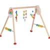 Spieltrapez Holz "Regenbogen" bunt
