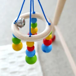 Spieltrapez Holz Regenbogen
