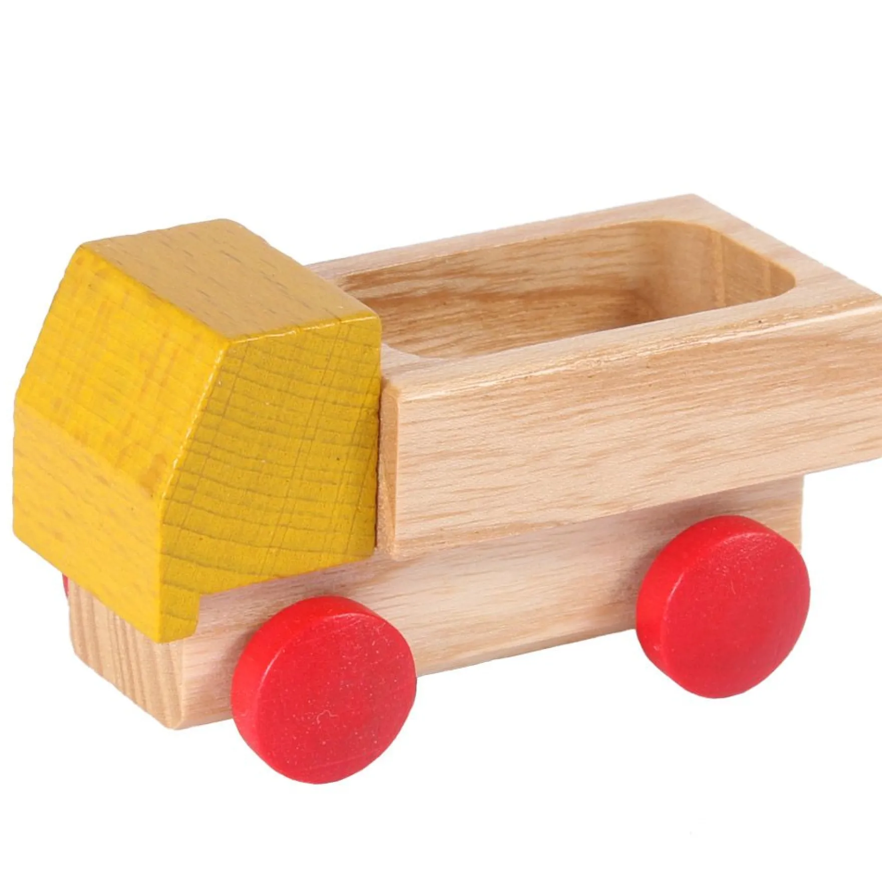 Spielzeugauto Lieferwagen gelb