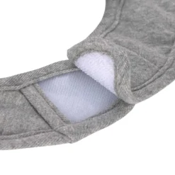 Spucklätzchen 3er Set grau-beige