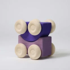 Stapel-Autos Lila