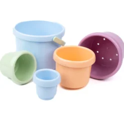 Stapelbecher-Set pastell 5-teilig