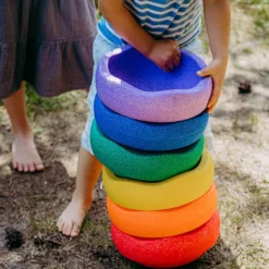 Stapelstein® 6er Set Original rainbow classic