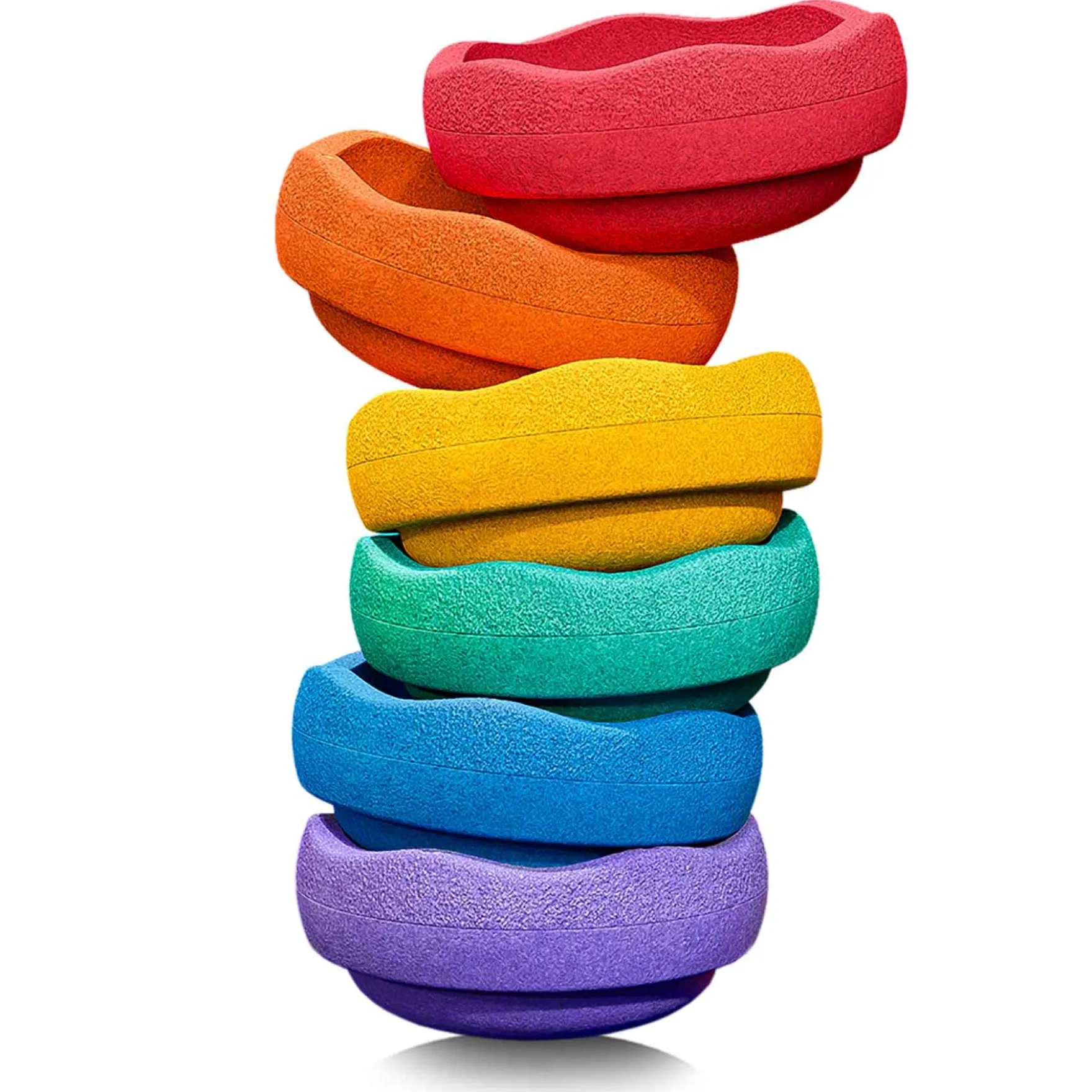 Stapelstein® 6er Set Original rainbow classic