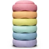 Stapelstein® 6er Set Original rainbow pastel