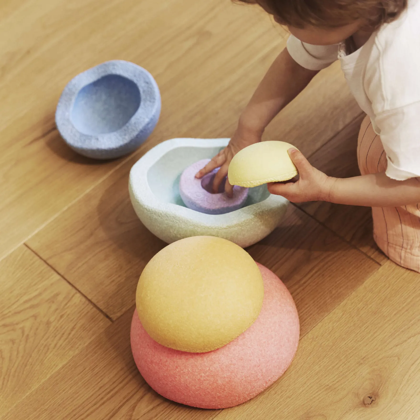 Stapelstein® Inside rainbow pastel
