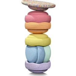 Stapelstein® Rainbow Set 6+1 pastel