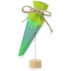 Steckfigur Schultüte Neongrün