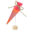 Steckfigur Schultüte Neonpink