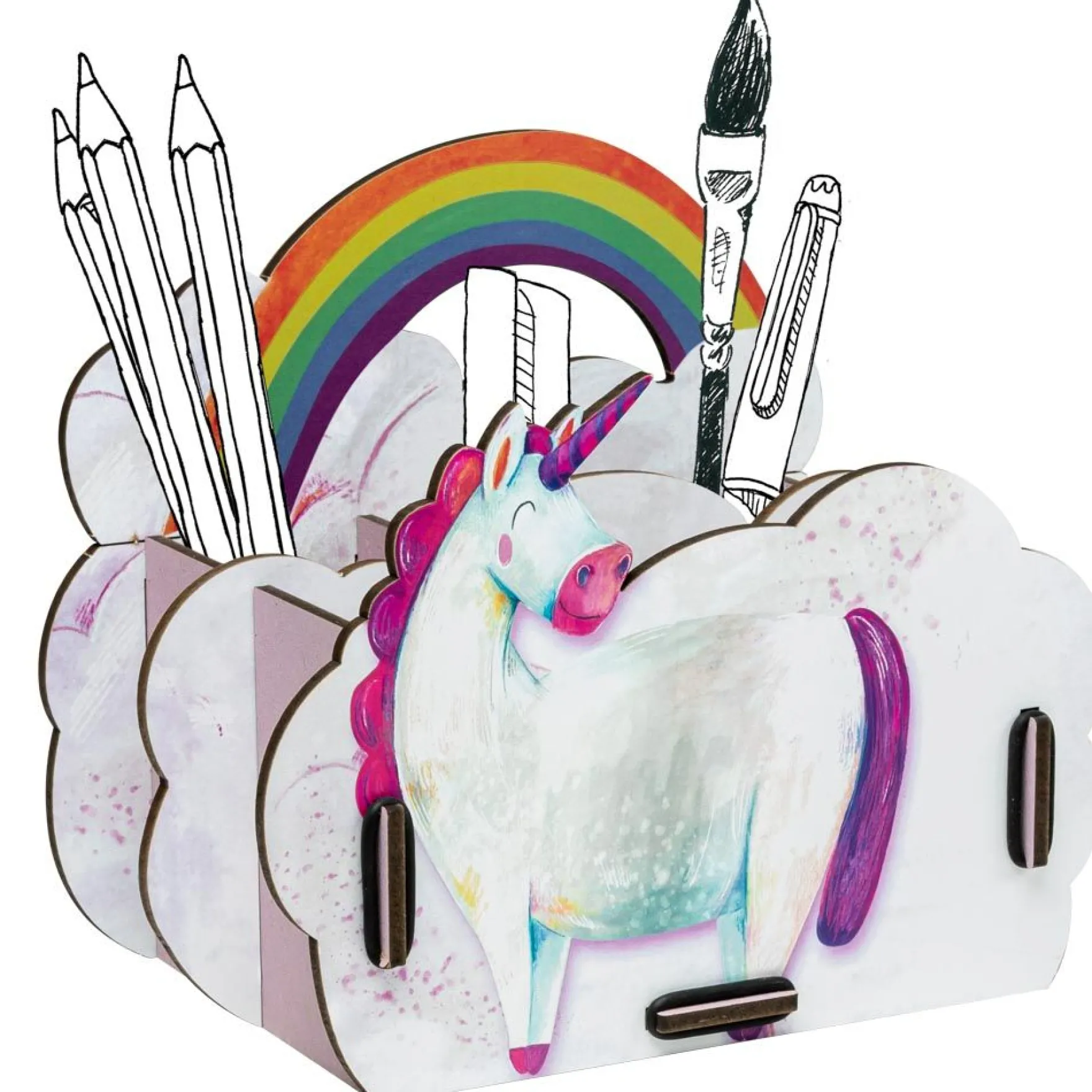 Stiftebox Einhorn
