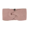 Stirnband mit Wolle-Seide dusty-rose