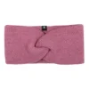 Stirnband mit Wolle-Seide dusty-pink