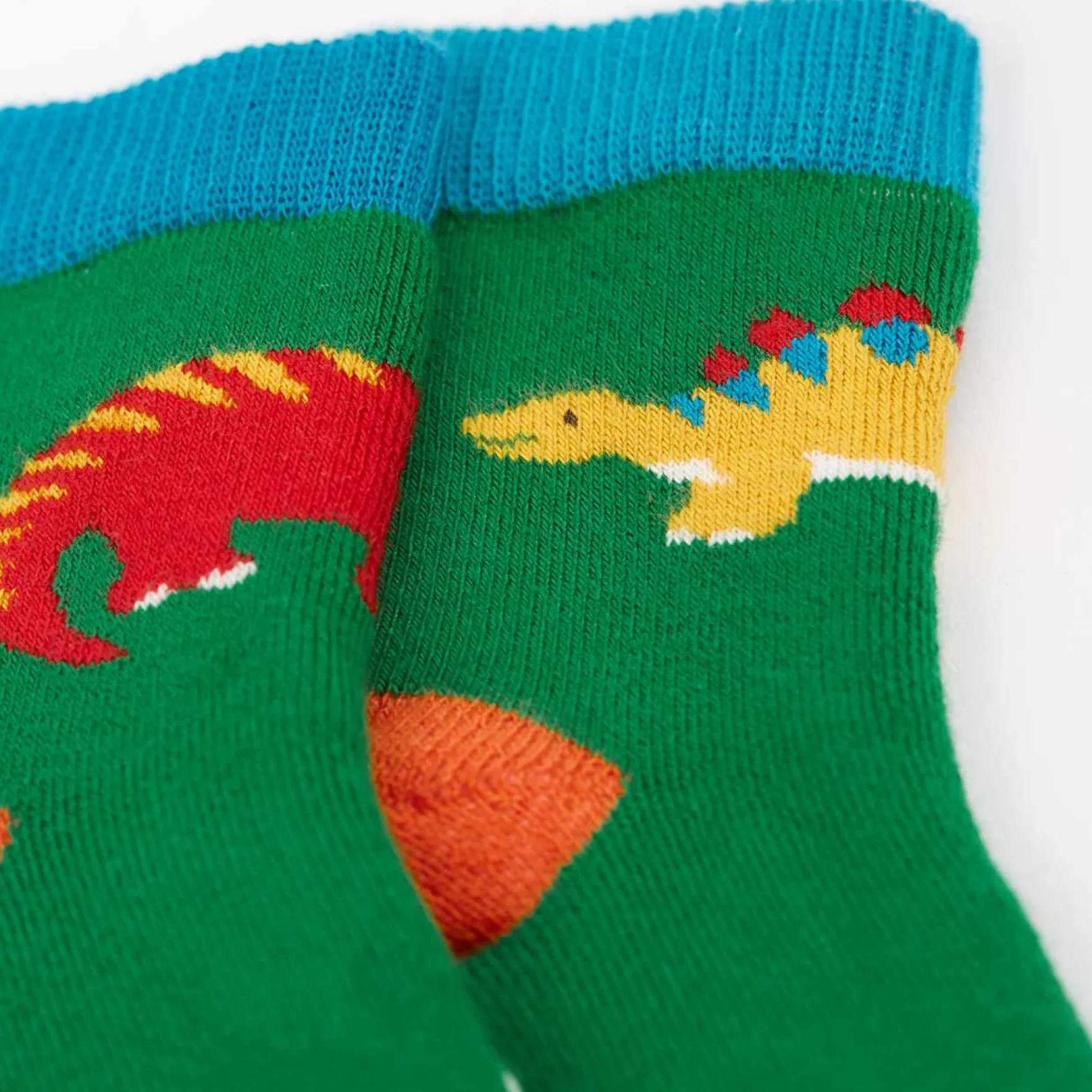 Stoppersocken blau-grün "Wal" 10-14