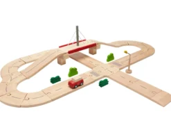 Straßensystem aus Holz