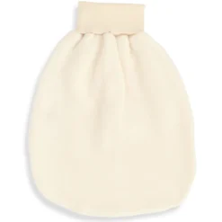 Strampelsack Winter Fleece Merinowolle natur
