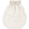 Strampelsack Wolle Seide Ringel sand