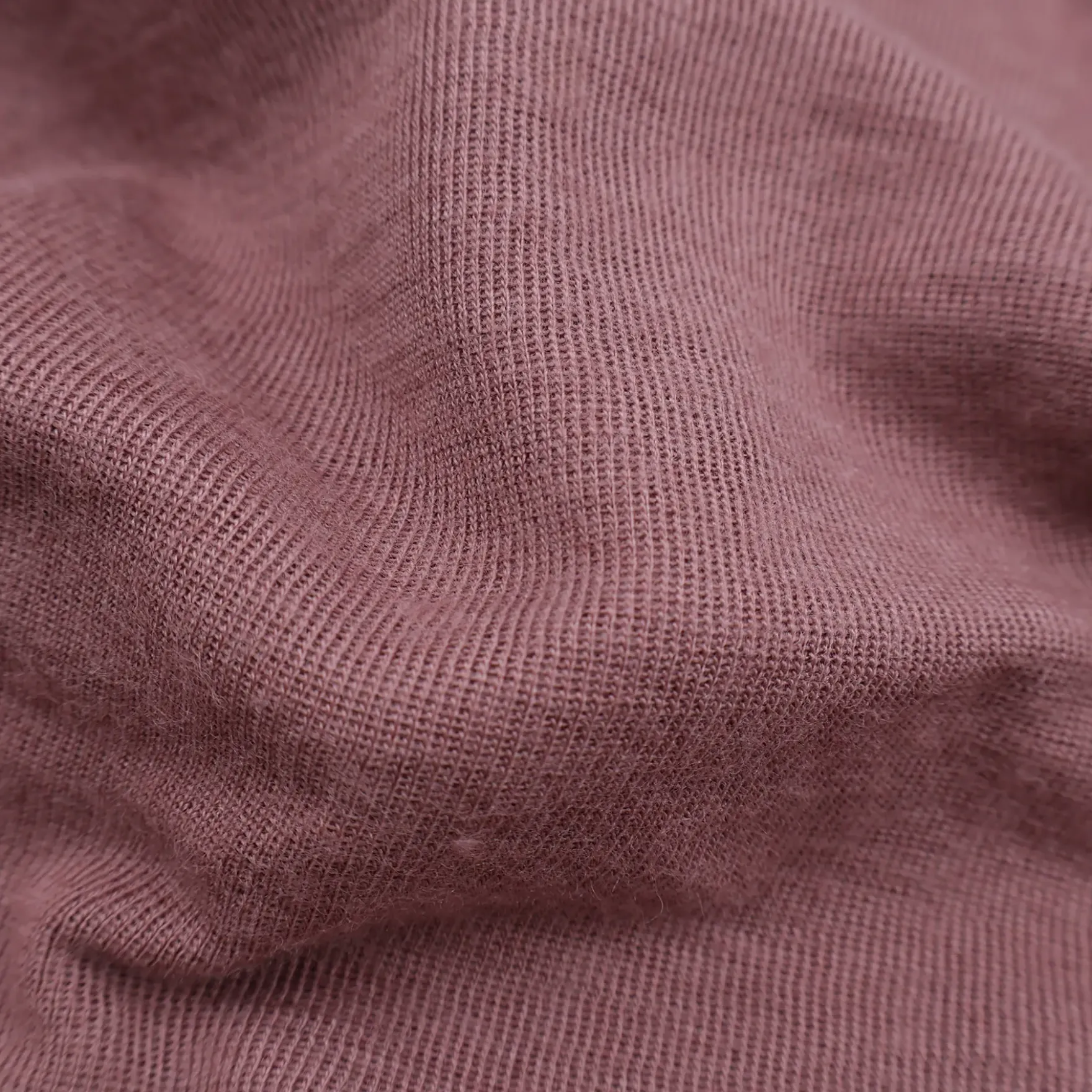 Strampler Wolle Seide mauve 50