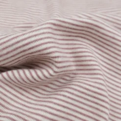 Strampler Wolle Seide Ringel mauve 50