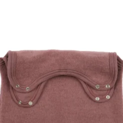 Strampler Wollfrottee mauve 56