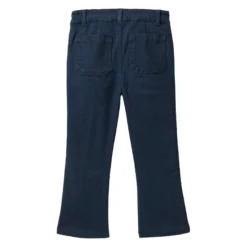 Stretch-Hose mit Schlag dunkelblau 110