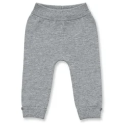 Strick-Babyhose grey melange 86