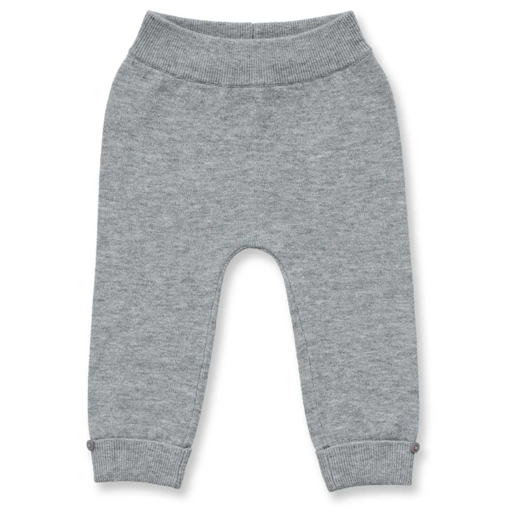 Strick-Babyhose grey melange 86