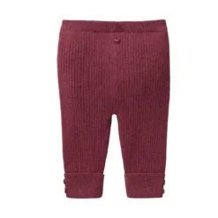 Strick-Hose bordeaux mélange 86/92