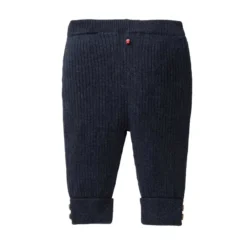 Strick-Hose dunkelblau mélange 104