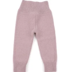 Strick-Hose mit Cashmere altrose 74/80