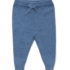 Strickhose mit Leinen navy 50/56