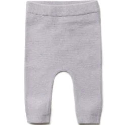 Strickhose mit Seide lavendel 50/56