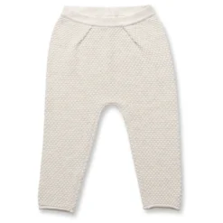 Strickhose mit Wabenstruktur creme62/68