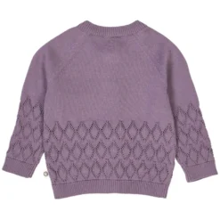 Strickjacke "Ajour" lilac fog 74