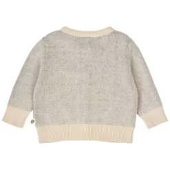 Strickjacke "Blumen" oak-rose 86