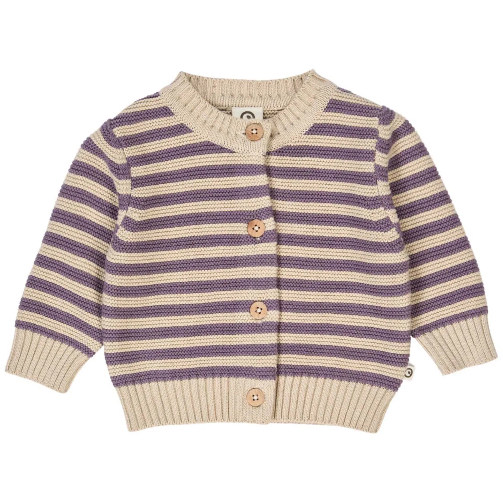 Strickjacke gestreift oak-lila 74
