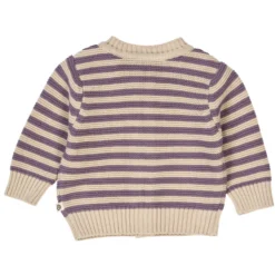 Strickjacke gestreift oak-lila 74