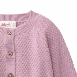 Strickjacke malve 74/80