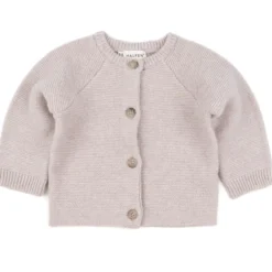 Strickjacke mit Cashmere beige 50/56