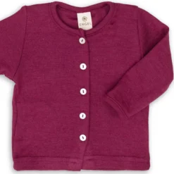 Strickjacke Wolle Seide orchidee 50/56