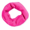 Strick-Loopschal Merinowolle neon pink