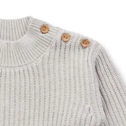 Strick-Pullover creme melange 92
