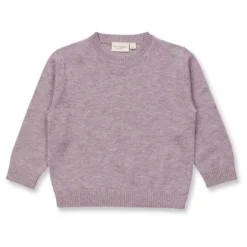 Strickpullover "Merinowolle" mauve 122