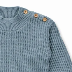 Strick-Pullover sage melange 86