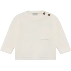 Strick-Pullover warmweiß 92