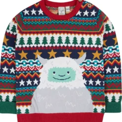 Strickpullover "Yeti" bunt 110