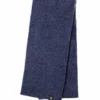 Strickschal mit Wolle/Seide marine