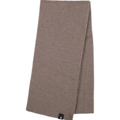 Strickschal mit Wolle/Seide stein-grau