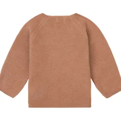 Strick-Wickeljacke orangebraun 62