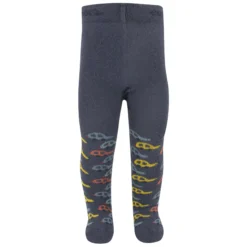 Strumpfhose blau Autos 68