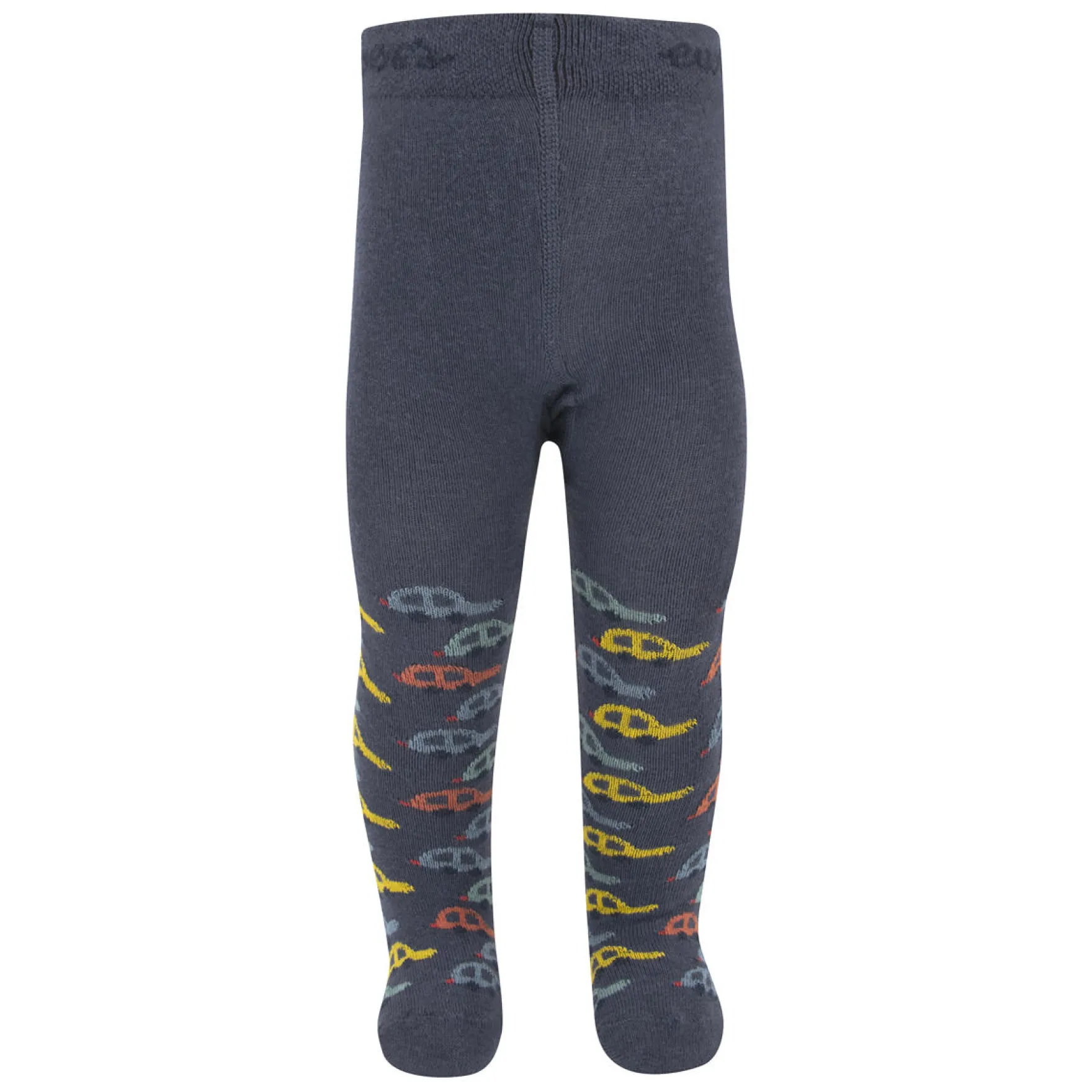 Strumpfhose blau Autos 68